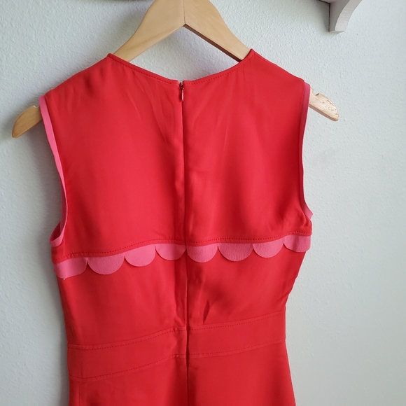 M MISSONI red and pink sheath dress US 4 - Picture 6 of 7